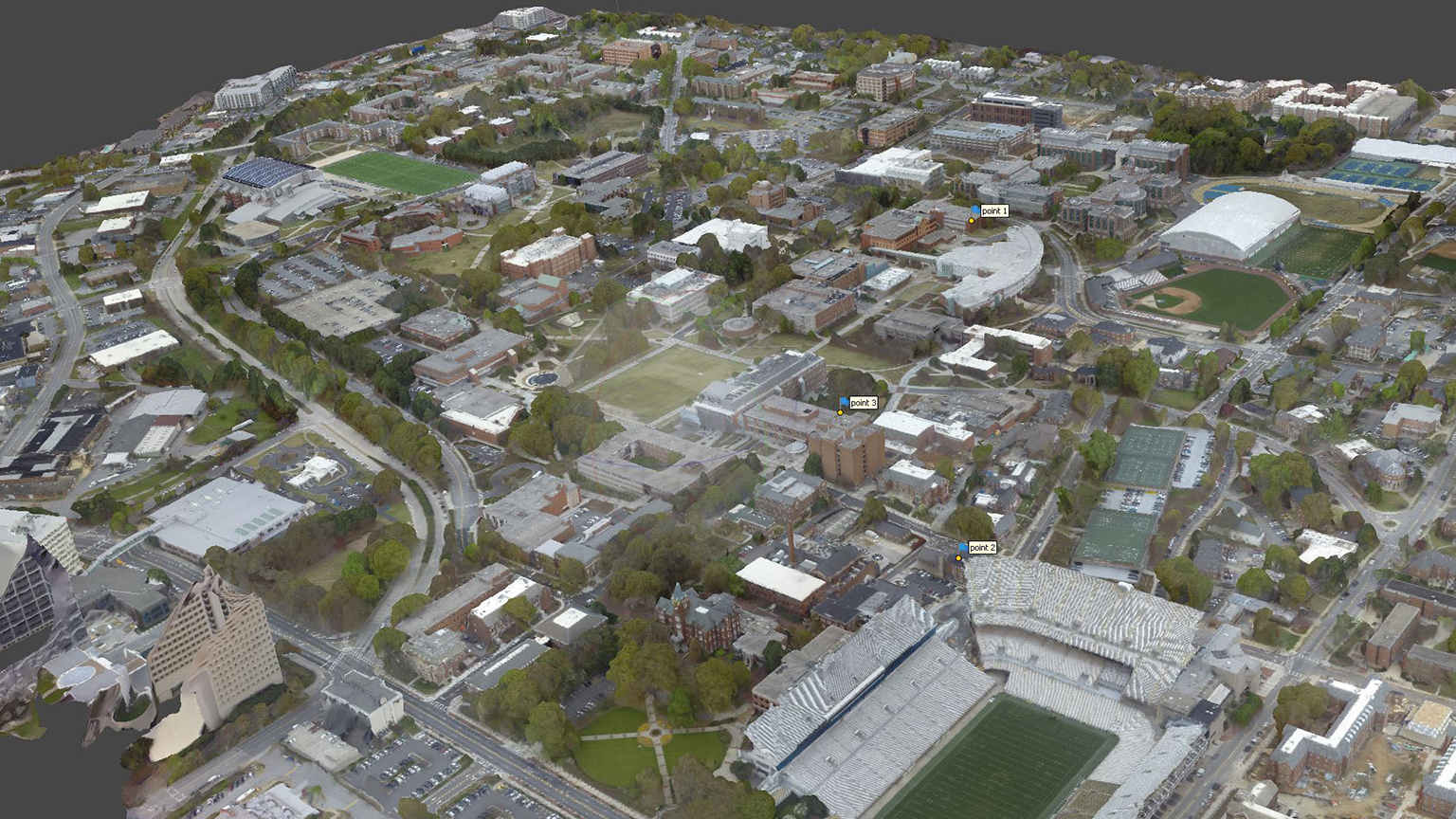photogrammetry of the Georgia Tech Campus 